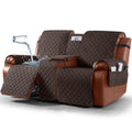 Ruaozz Waterproof Loveseat Recliner Covers with Console