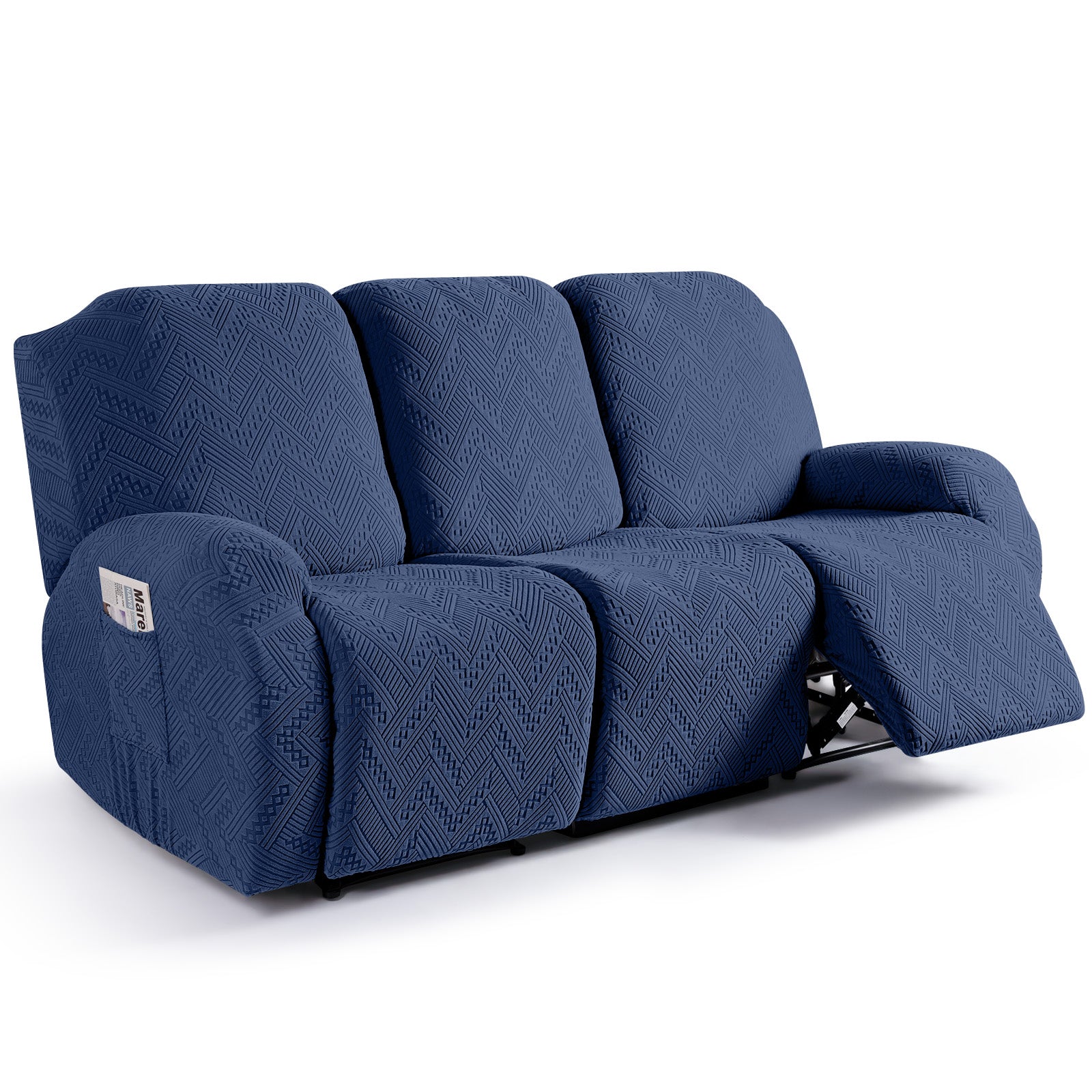 Ruaozz Stretch Recliner Sofa Covers 2 Seat/ XL 2 Seat/ 3 Seat