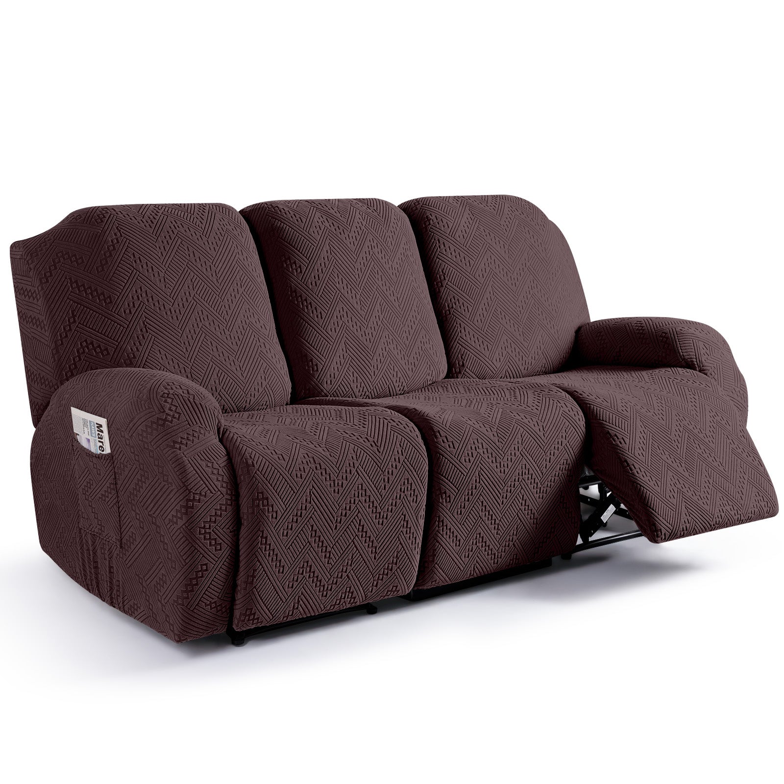 Ruaozz Stretch Recliner Sofa Covers 2 Seat/ XL 2 Seat/ 3 Seat