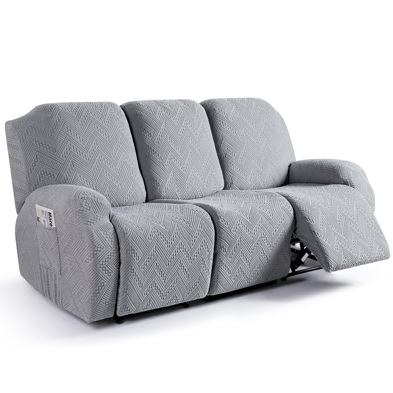 Ruaozz Stretch Recliner Sofa Covers 2 Seat/ XL 2 Seat/ 3 Seat
