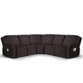 Ruaozz Stretch Sectional Recliner Couch Covers, 5 Seat Recliner/ Single Seat