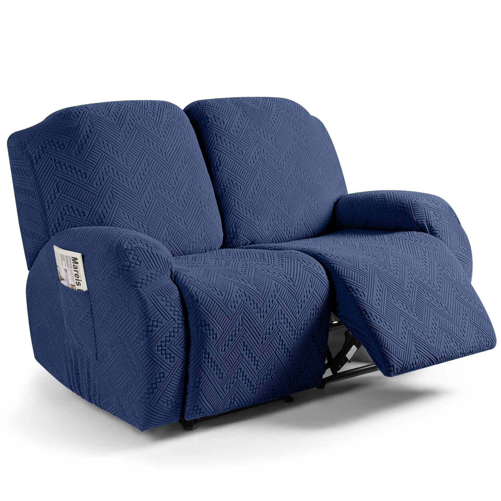 Ruaozz Stretch Recliner Sofa Covers 2 Seat/ XL 2 Seat/ 3 Seat