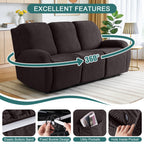 Ruaozz Stretch Recliner Sofa Covers 2 Seat/ XL 2 Seat/ 3 Seat