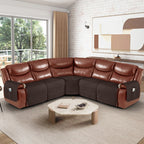 Ruaozz Waterproof Sectional Recliner Couch Covers, 5 Seat/ Corner/ Console/ Single Seat
