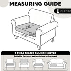 Ruaozz Seational Couch Cushion Covers L Shaped Sofa Covers
