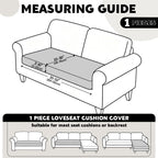 Ruaozz Seational Couch Cushion Covers L Shaped Sofa Covers