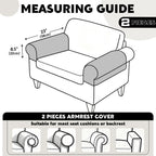 Ruaozz Seational Couch Cushion Covers L Shaped Sofa Covers