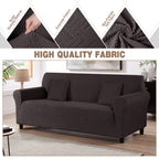 Ruaozz Stretch Sofa Covers Universal Couch Covers, 1 Seat/ 2 Seat/ 3 Seat/ 4 Seat