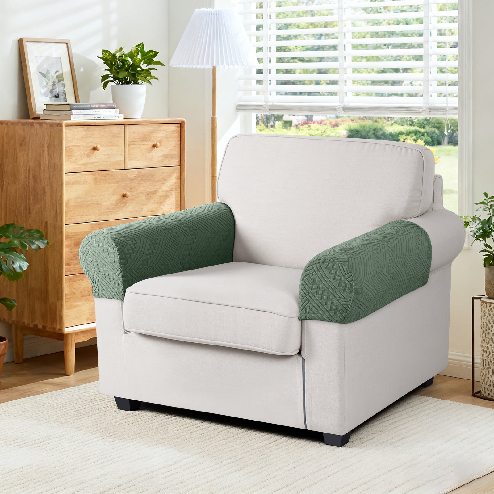 Ruaozz Seational Couch Cushion Covers L Shaped Sofa Covers