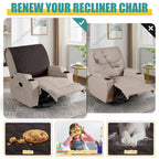 Ruaozz Waterproof Recliner Back Cover,28in