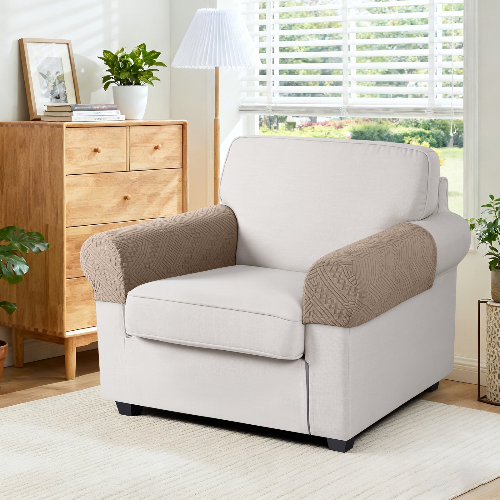 Ruaozz Seational Couch Cushion Covers L Shaped Sofa Covers