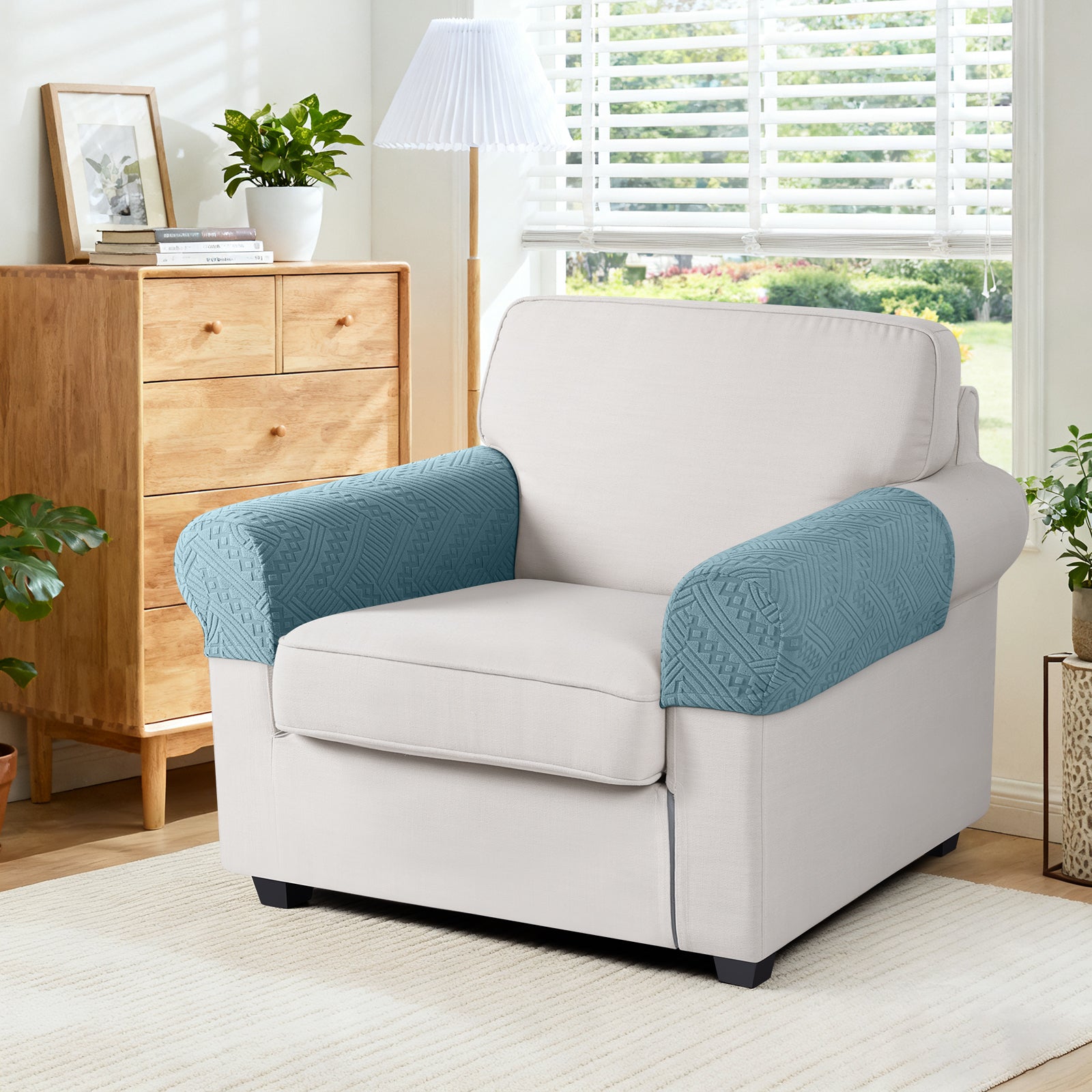 Ruaozz Seational Couch Cushion Covers L Shaped Sofa Covers