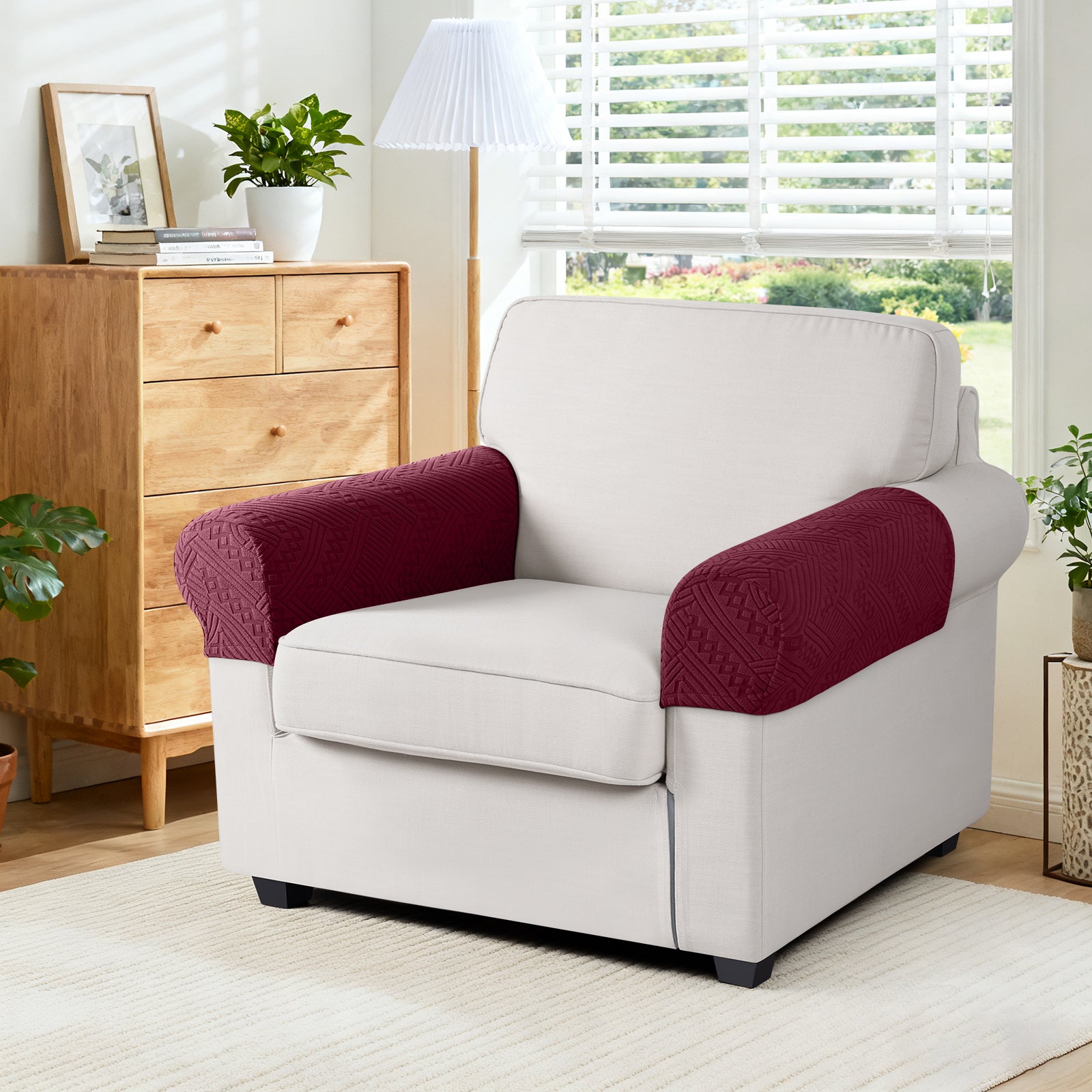 Ruaozz Seational Couch Cushion Covers L Shaped Sofa Covers