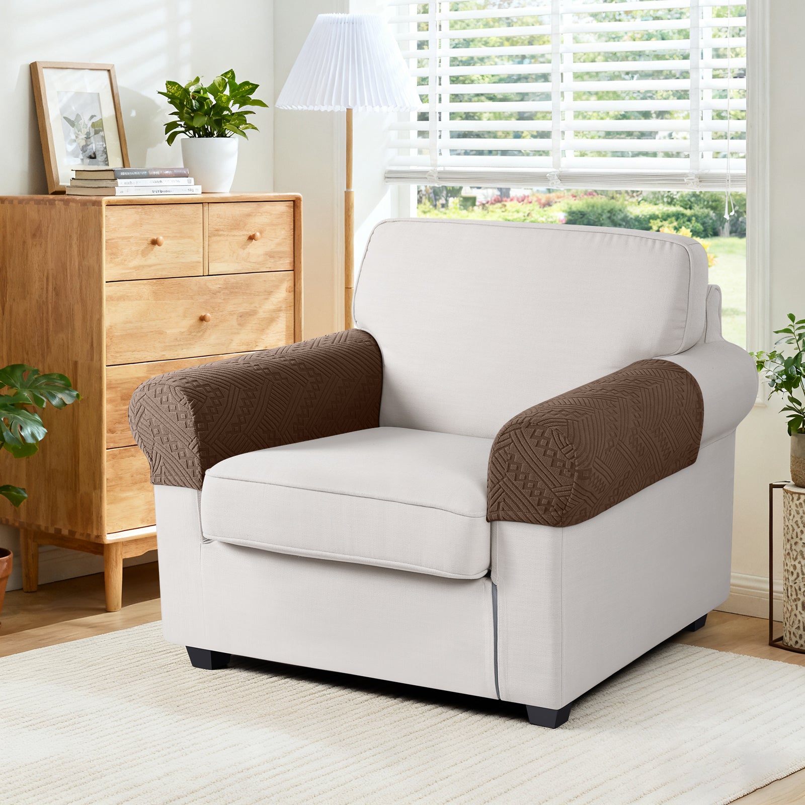 Ruaozz Seational Couch Cushion Covers L Shaped Sofa Covers