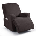 Ruaozz 3 Pieces Recliner Chair Covers Stretch Reclining Chair Slipcover, 1 Seat/ XL 1 Seat