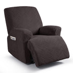 Ruaozz 3 Pieces Recliner Chair Covers Stretch Reclining Chair Slipcover, 1 Seat/ XL 1 Seat