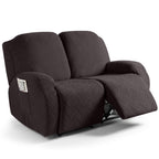 Ruaozz Stretch Recliner Sofa Covers 2 Seat/ XL 2 Seat/ 3 Seat