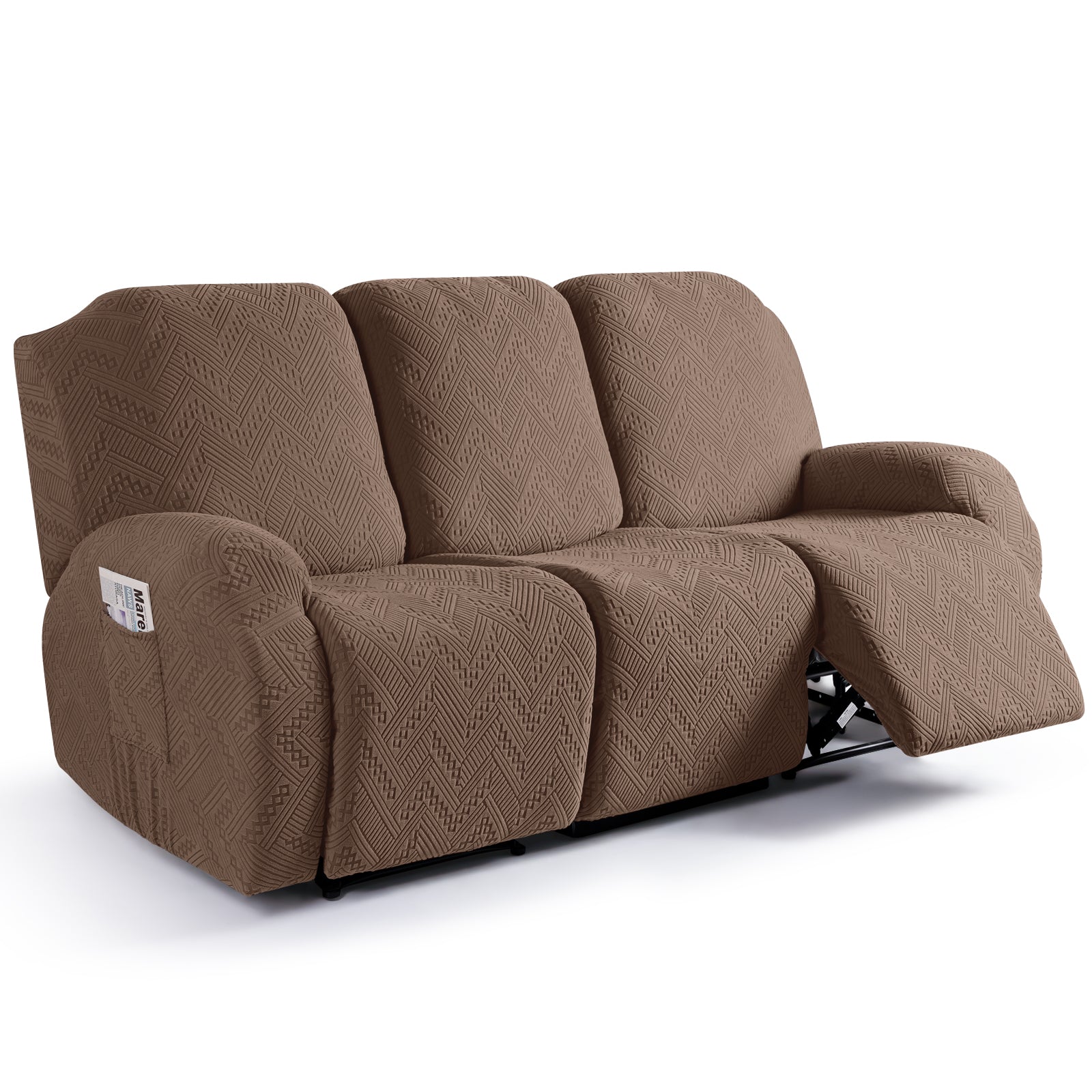 Ruaozz Stretch Recliner Sofa Covers 2 Seat/ XL 2 Seat/ 3 Seat